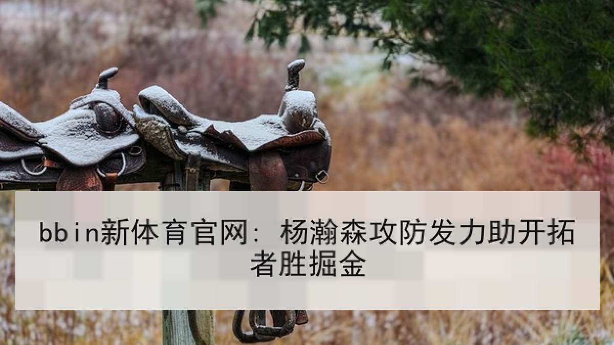bbin新体育官网: 杨瀚森攻防发力助开拓者胜掘金